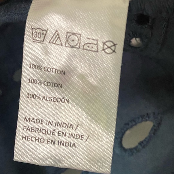 Maeve By Anthropologie Cropped Eyelet Open Kimono - Picture 7 of 7